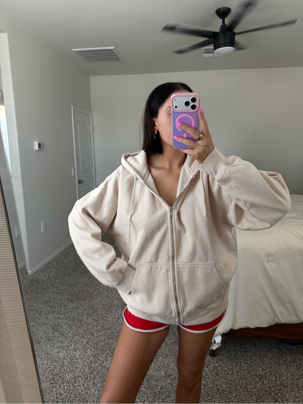 Brandy Melville zip up jacket